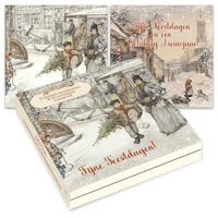 Anton Pieck Kerstkaarten Kerstinkopen - thumbnail