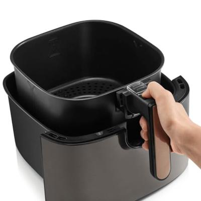 arzum AR2074-B Airfryer 6 l Timerfunctie, Oververhittingsbeveiliging Koper, Zwart - thumbnail