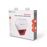 Extra bedrade buitensirene KitAlarm - SCS SENTINEL - Bereik 80m - Geluids- en lichtalarm - thumbnail