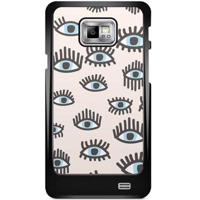 Samsung Galaxy S2 hoesje - Eyes on you Samsung Galaxy S2 hoesje - Eyes on you