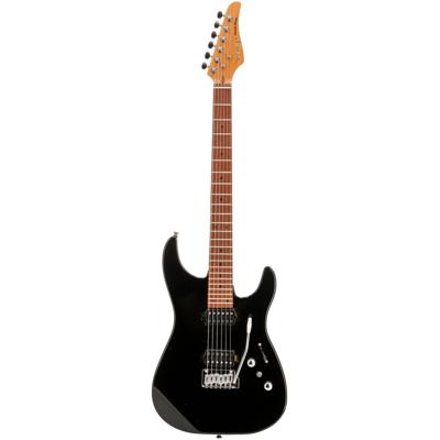 Fazley Sunset Series Sand Shark Black elektrische gitaar met gigbag