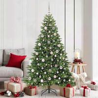 Kunstkerstboom met 300 LED met standaard Groen 180 cm PE en PVC - thumbnail