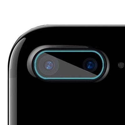 Zachte Fiber terug camera lens film gehard glas film voor iPhone 7 plus