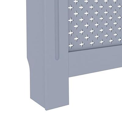 Radiatorombouw 152x19x81,5 cm MDF antraciet
