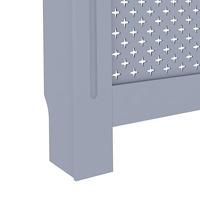 Radiatorombouw 152x19x81,5 cm MDF antraciet - thumbnail