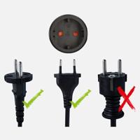 Brennenstuhl BN-1508450 Reisadapter Europa-naar-usa Ongeaard - thumbnail