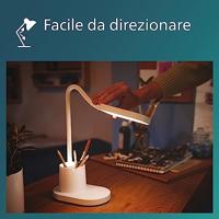 Philips LED Bucket DSK214 PT 8719514443792 Tafellamp met accu LED LED 7.5 W Wit - thumbnail