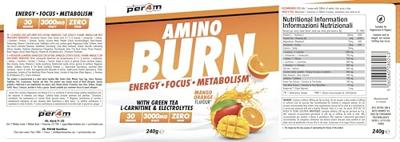 PER4M Amino Burn Mango Orange (240 g)