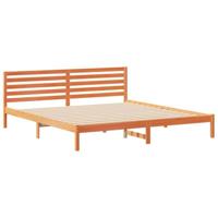 Bedframe Wasbruin 180 x 210 cm Massief grenenhout - thumbnail