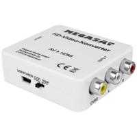 MegaSat AV Converter Megasat HD-Video-Konverter (AV zu HDMI) [AV - HDMI] 1920 x 1080 Pixel - thumbnail
