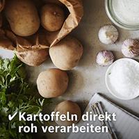 Bosch Haushalt MUZ45KP1 Rasp voor aardappelpannenkoeken RVS - thumbnail