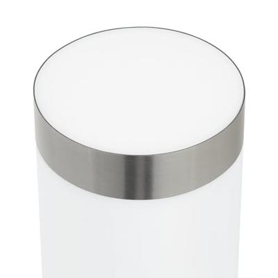 VidaXL Buiten wandlamp zilver 15 x 7,5 x 33 cm