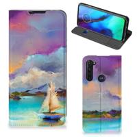 Bookcase Motorola Moto G Pro Boat - thumbnail