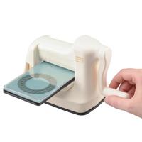 Vaessen Creative • cut easy mini snij- en embossingmachine ivoor - thumbnail