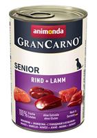 ANIMONDA GranCarno Senior Beef with lamb - nat hondenvoer - 400g - thumbnail