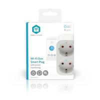 Nedis Smartlife slimme stekker - 2x stopcontact type f - thumbnail