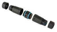 Techly IWP-MD C6-IP68T tussenstuk voor kabels RJ-45 Zwart - thumbnail