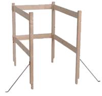 Traphekje 3-zijdig trap 60x110+70x110cm - thumbnail