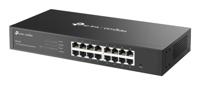 TP-Link ES216G netwerk-switch Managed Gigabit Ethernet (10/100/1000) Zwart - thumbnail
