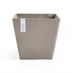 Ecopots Rotterdam kunststof bloempot Taupe - Ø 37,5 cm Ecopots Rotterdam kunststof bloempot Taupe - Ø 37,5 cm