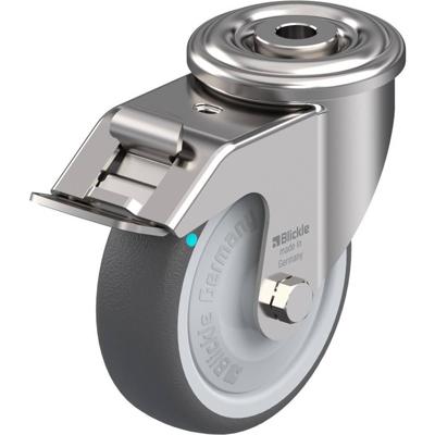 Blickle LEXR-PATH 100KFD-FI Zwenkwiel met rem Wieldiameter: 100 mm Draagvermogen (max.): 150 kg 1 stuk(s) Blickle LEXR-PATH 100KFD-FI Zwenkwiel met rem Wieldiameter: 100 mm Draagvermogen (max.): 150 kg 1 stuk(s)