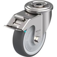 Blickle LEXR-PATH 100KFD-FI Zwenkwiel met rem Wieldiameter: 100 mm Draagvermogen (max.): 150 kg 1 stuk(s) - thumbnail