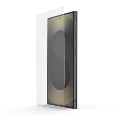 Hama Beschermglas voor mobiele telefoon voor Samsung Galaxy S25 Ultra (displaybescherming, ultra-helder, anti-vingerafdruk, montagehulp, volledige bescherming 9H ultradun, case-friendly,