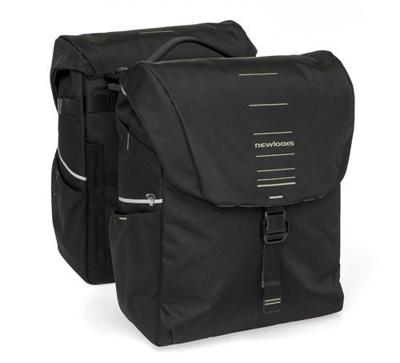 Newlooxs New looxs vigo 536.155mik2 zwart/groen dubbeltas mik 40l