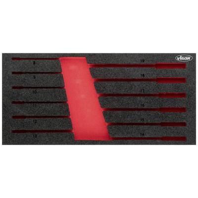 Vigor V5077-L V5077-L Plukschuiminlegstuk (l x b) 393 mm x 188 mm