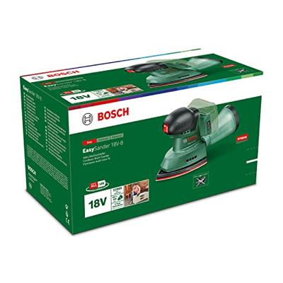 Bosch Groen EasySander 18V-8 Accu Multischuurmachine | Incl. 3 schuurbladen | Zonder accu en lader - 06033E3000 - thumbnail