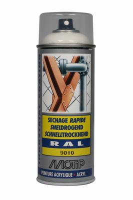 Industrial RAL9003 400ml. Motip