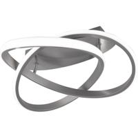 LED Plafondlamp 18W Dimbaar Rond - Mat Nikkel Aluminium 4000K - thumbnail