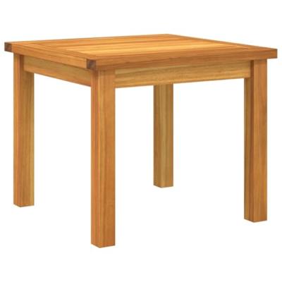 5-delige Loungeset poly rattan en acaciahout zwart