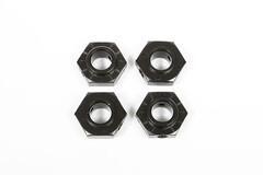17mm Aluminum Hub - Black (4pcs) (AX31230)