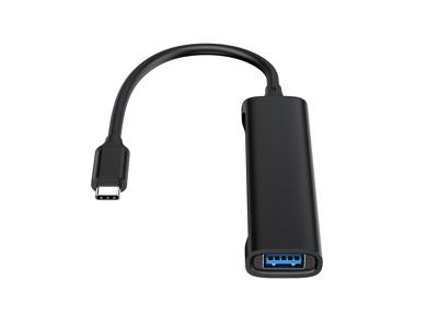 Conceptronic HUBBIES12B HUBBIES12B USB-hub 2 + 2 poorten USB-A, USB-C USB 3.0 5 GBit/s Met USB-C stekker Zwart