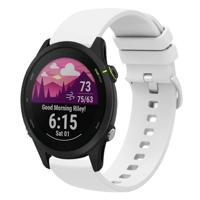 Garmin Venu 3s / Vivoactive 4s / Venu 2s / Vivomove 3s / Forerunner 255s - Soft siliconen bandje - Wit - thumbnail