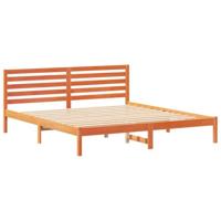 Bedframe Wasbruin 180 x 200 cm Massief grenenhout - thumbnail