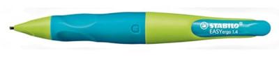 Vulpotlood STABILO Easyergo HB 1.4mm rechtshandig limoen/aquamarine blister à 1 stuk
