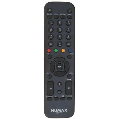HUMAX Afstandsbediening RM-G01 voor IR FOX-Z en IR FOX-C HUMAX Afstandsbediening RM-G01 voor IR FOX-Z en IR FOX-C
