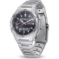 CASIO - Roestvrijstalen horloge - WAVECEPTOR - Grijs - thumbnail