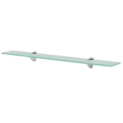 VidaXL Zwevend schap 70x10 cm 8 mm glas VidaXL Zwevend schap 70x10 cm 8 mm glas