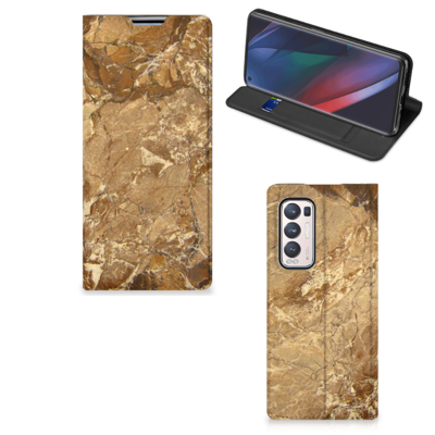 OPPO Find X3 Neo | Standcase | Marmer Creme