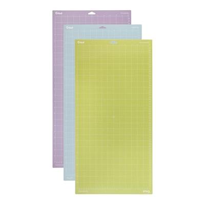 Cricut Explore/Maker LightGrip/StandardGrip/StrongGrip (30.5 x 61 cm) 3-Pack Snijmat Snijbreedte 30.5 cm Lila, Blauw, Geel Cricut Explore/Maker LightGrip/StandardGrip/StrongGrip (30.5 x 61 cm) 3-Pack Snijmat Snijbreedte 30.5 cm Lila, Blauw, Geel