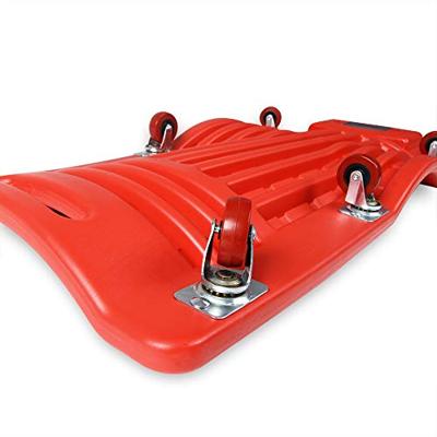 Ergonomisch gevormde Monteursbed Rood 90x40x10cm