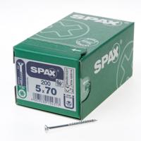 SPAX 880910190050070 R 88091 Senkkopf/T-STAR TG Verzonken houtschroef 5 mm 70 mm Torx, Binnen-T Staal Galvanisch verzinkt 200 stuk(s) - thumbnail