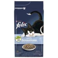 Felix Senior Sensations kip, granen, groentensmaak kattenvoer 4 x 4 kg - thumbnail