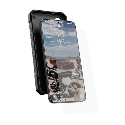 URBAN ARMOR GEAR PLUS gehard glas screen protector Samsung Galaxy S24 + (Plus) [9H dual gehard glas, Anti-vingerafdruk, 0,33 mm dun, Ultra helder]