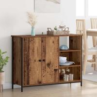 Dressoir Oud Hout 100 x 33 x 75 cm Bewerkt hout - thumbnail