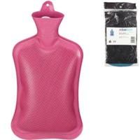 Relaxdays warmwater kruik roze 2 l | 6 stuks - thumbnail