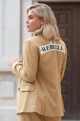 Colourful Rebel Yara Jas Bruin Dames - Polyester